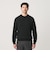 【WEB限定 WARDROBE SMART】マシーンウォッシャブル ウールミックス アゼ クルーネック