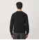 【WEB限定 WARDROBE SMART】マシーンウォッシャブル ウールミックス アゼ クルーネック