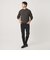 【WEB限定 WARDROBE SMART】マシーンウォッシャブル ウールミックス アゼ クルーネック