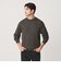 【WEB限定 WARDROBE SMART】マシーンウォッシャブル ウールミックス アゼ クルーネック