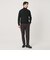 【WEB限定 WARDROBE SMART】マシーンウォッシャブル ウールミックス アゼ タートルネック
