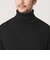 【WEB限定 WARDROBE SMART】マシーンウォッシャブル ウールミックス アゼ タートルネック