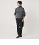 【WEB限定 WARDROBE SMART】マシーンウォッシャブル ウールミックス アゼ タートルネック
