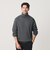【WEB限定 WARDROBE SMART】マシーンウォッシャブル ウールミックス アゼ タートルネック