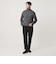 【WEB限定 WARDROBE SMART】マシーンウォッシャブル ウールミックス アゼ タートルネック