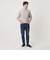 【WEB限定 WARDROBE SMART】マシーンウォッシャブル ウールミックス アゼ タートルネック
