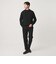 【WEB限定 WARDROBE SMART】マシーンウォッシャブル ウールミックス アゼ モックネック