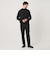 【WEB限定 WARDROBE SMART】マシーンウォッシャブル ウールミックス アゼ モックネック