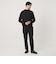 【WEB限定 WARDROBE SMART】マシーンウォッシャブル ウールミックス アゼ モックネック