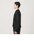 【WEB限定 WARDROBE SMART】マシーンウォッシャブル ウールミックス アゼ モックネック