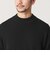 【WEB限定 WARDROBE SMART】マシーンウォッシャブル ウールミックス アゼ モックネック