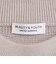 【WEB限定 WARDROBE SMART】マシーンウォッシャブル ウールミックス アゼ モックネック