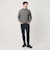【WEB限定 WARDROBE SMART】マシーンウォッシャブル ウールミックス アゼ モックネック