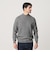 【WEB限定 WARDROBE SMART】マシーンウォッシャブル ウールミックス アゼ モックネック