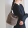 【別注】＜Folna＞トグル ムートンライク ワンショルダーバッグ