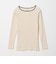 ＜Healthknit＞チューブラー リブ パイピング クルー ロング スリーブ カットソー