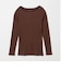 ＜Healthknit＞チューブラー リブ パイピング クルー ロング スリーブ カットソー