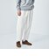 【別注】【WEB限定】＜3/2 WORKS＞GLR 2プリーツ チノパンツ