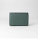 シボ レザーライク フラップ カードケース