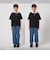 ストレッチデニム ストレートパンツ / キッズ  100cm-160cm - ストレッチ -