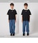 ストレッチデニム ストレートパンツ / キッズ  100cm-160cm - ストレッチ -
