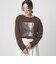 【WEB限定】＜at ease＞フォトプリント ロングスリーブ Tシャツ