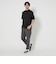 【WEB限定】JUST fit デイリー モック 半袖 Ｔシャツ カットソー -吸水速乾・抗菌-