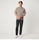 【WEB限定】JUST fit デイリー モック 半袖 Ｔシャツ カットソー -吸水速乾・抗菌-