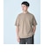 【WEB限定】JUST fit デイリー モック 半袖 Ｔシャツ カットソー -吸水速乾・抗菌-