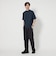 【WEB限定】JUST fit デイリー モック 半袖 Ｔシャツ カットソー -吸水速乾・抗菌-