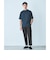 【WEB限定】JUST fit デイリー モック 半袖 Ｔシャツ カットソー -吸水速乾・抗菌-
