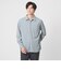 【WEB限定】JUST fit トリコット ドレープ シャツ