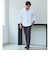 【WEB限定】JUST fit トリコット ドレープ シャツ