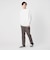 【WEB限定】JUST fit デイリーモック 長袖 Tシャツ -吸水速乾・抗菌-