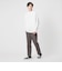 【WEB限定】JUST fit デイリーモック 長袖 Tシャツ -吸水速乾・抗菌-