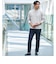 【WEB限定】JUST fit デイリーモック 長袖 Tシャツ -吸水速乾・抗菌-