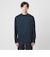 【WEB限定】JUST fit デイリーモック 長袖 Tシャツ -吸水速乾・抗菌-