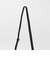 シボ レザーライク フラップ ショルダーバッグ