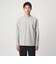 【WEB限定】JUST fit クリーン カノコ ジャケイン 長袖 Tシャツ -抗菌-