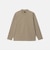 【WEB限定】JUST fit クリーン カノコ ジャケイン 長袖 Tシャツ -抗菌-