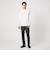 【WEB限定】JUST fit クリーン カノコ モックネック 長袖 Tシャツ -抗菌-