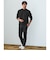 【WEB限定】JUST fit クリーン カノコ モックネック 長袖 Tシャツ -抗菌-