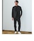 【WEB限定】JUST fit クリーン カノコ モックネック 長袖 Tシャツ -抗菌-