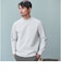 【WEB限定】JUST fit クリーン カノコ モックネック 長袖 Tシャツ -抗菌-