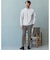 【WEB限定】JUST fit クリーン カノコ モックネック 長袖 Tシャツ -抗菌-