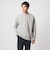 【WEB限定】JUST fit クリーン カノコ モックネック 長袖 Tシャツ -抗菌-
