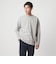 【WEB限定】JUST fit クリーン カノコ モックネック 長袖 Tシャツ -抗菌-