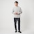 【WEB限定】JUST fit クリーン カノコ モックネック 長袖 Tシャツ -抗菌-
