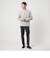 【WEB限定】JUST fit クリーン カノコ モックネック 長袖 Tシャツ -抗菌-