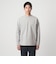 【WEB限定】JUST fit クリーン カノコ モックネック 長袖 Tシャツ -抗菌-